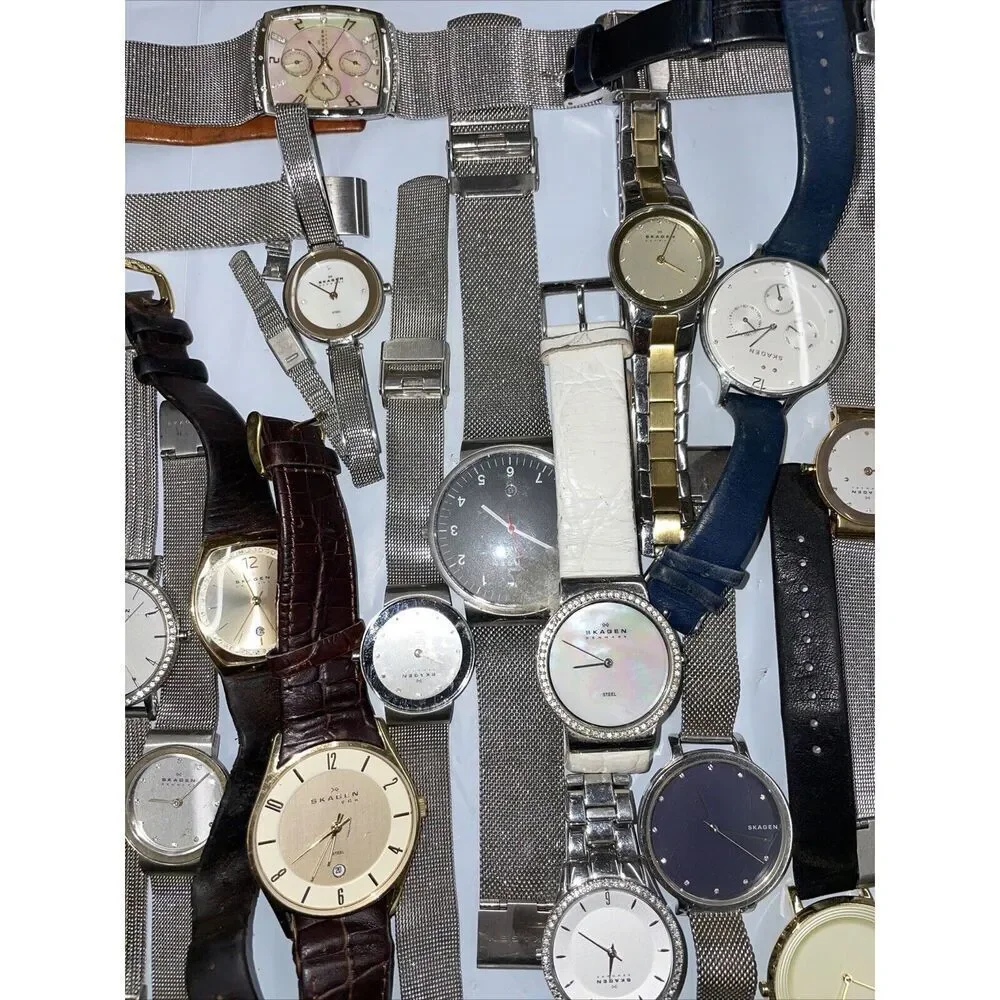 Wholesale watch lot of Skagen watches untested Qty 50 LAN50